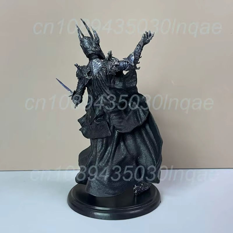 Bandai Herr der Ringe Sauron Actionfigur aus Kunststoff in Schwarz, bewegliche Anime Statue - Bild 3