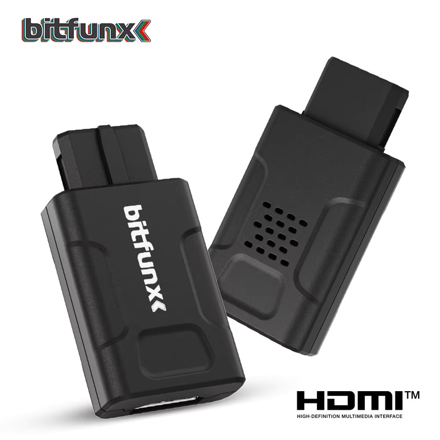 Bitfunx HDTV-Adapter für N64, SNES, SFC und NGC Konsolen in Schwarz mit 720P und 1080P Unterstützung sowie umschaltbarem 4:3 und 16:9 Aspektverhältnis - Bild 5