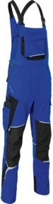Kübler Latzhose BODYFORCE PSA Form 3125 in Blau/Schwarz mit Reflexstreifen und Cordura, Größe 42 - Bild 1