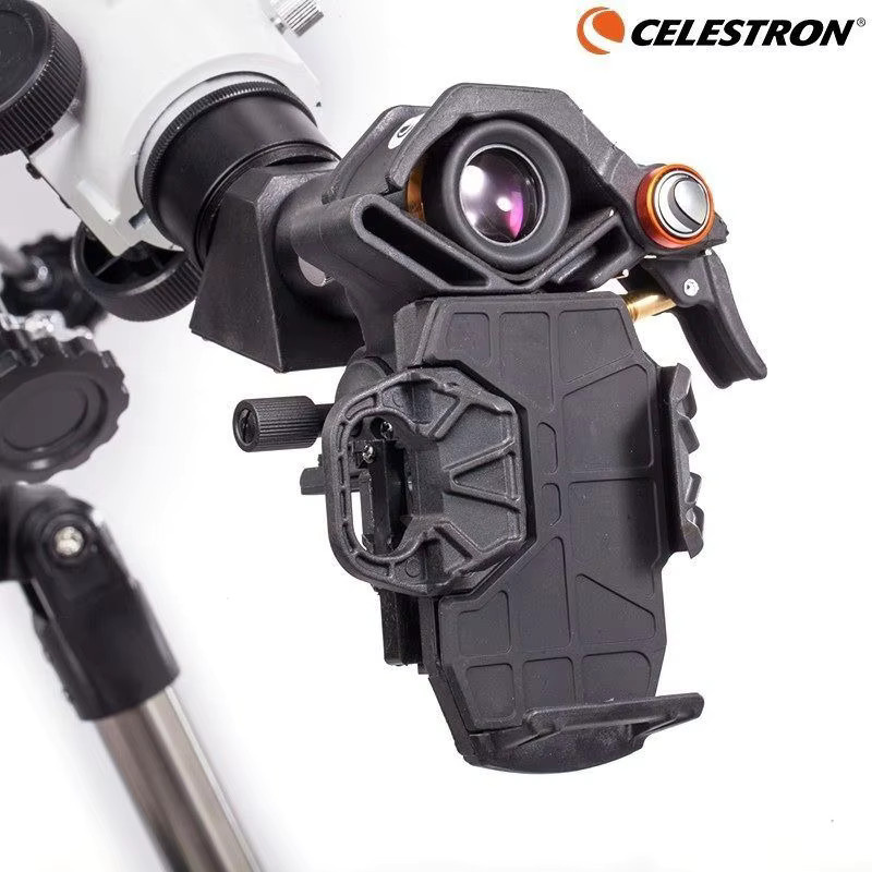 Celestron NexYZ 3-Achsen Universal-Smartphone-Adapter in Schwarz für Teleskope, Ferngläser, Spektive und Mikroskope - Bild 3