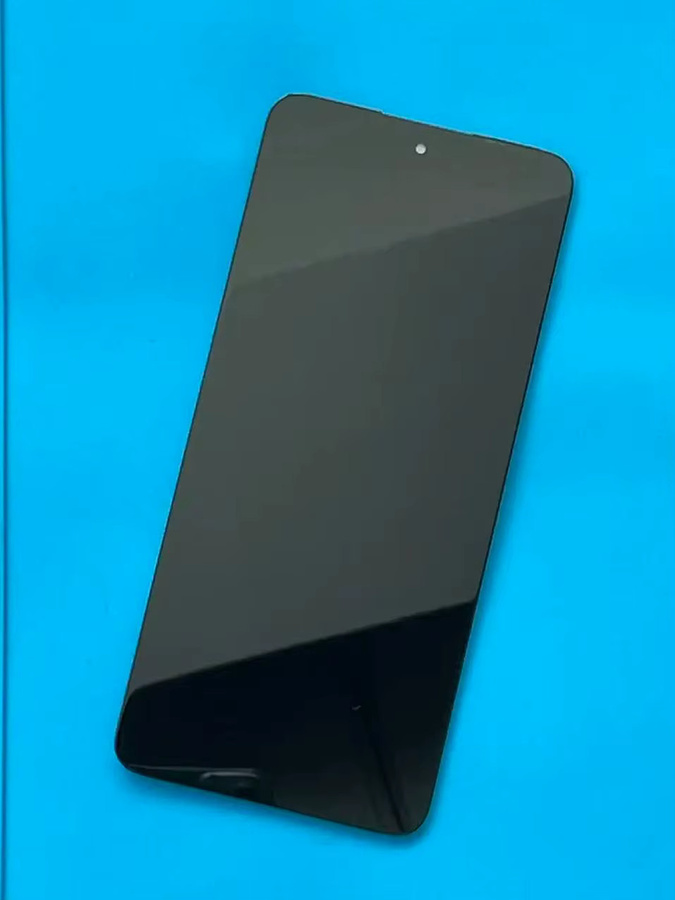 ZTE Blade V60 LCD Display Ersatzteil mit Front Touch Screen in Schwarz - Bild 2