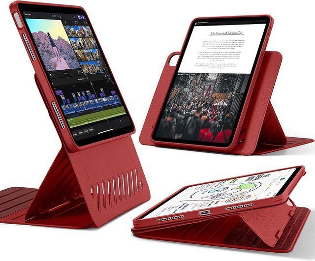 ESR Shift Schutzhülle für Apple iPad Air 11 (Modelle 2020 bis 2026), Farbe: Rot - Bild 1