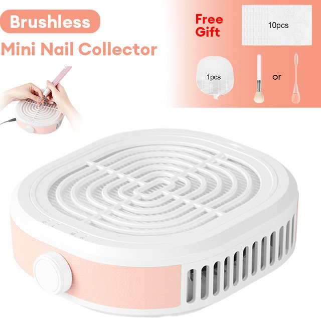 foreverlily Nagelstaub-Kollektor, Mini-Nagelstaubabsauger, Unisex - Bild 1