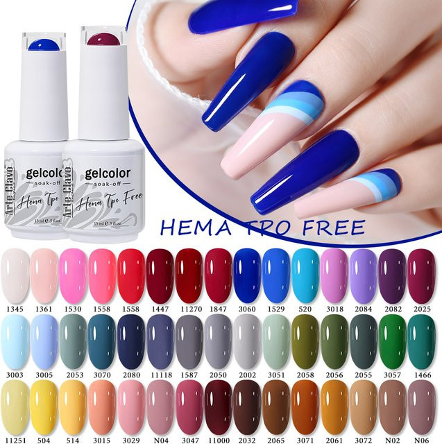 Arte Clavo Gel-Nagellack N12, 15 ml, glänzend - Bild 1