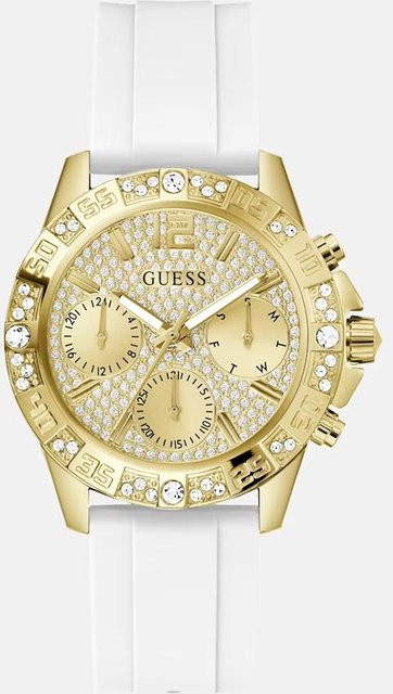 Guess Armbanduhr, Gold, Kristall, Quarz, Edelstahl, Damen - Bild 1