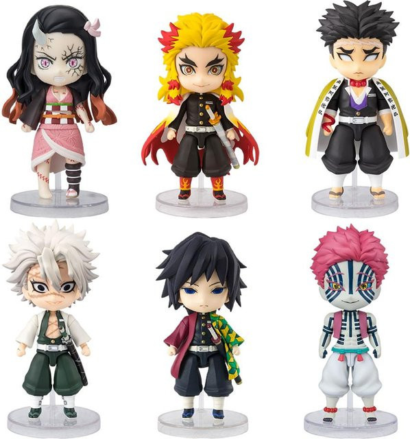 Fashnics Kimetsu no Yaiba Q-Version Stehende Figur 6-teiliges Set - Bild 1