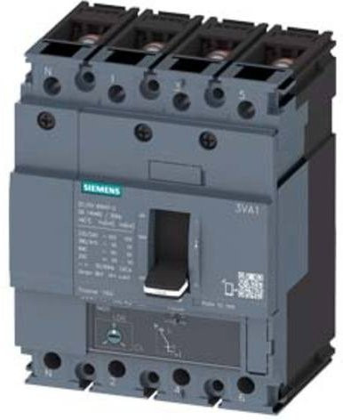 Siemens 3VA1125-4GE42-0AA0 Leistungsschalter in Grau mit einem Einstellbereich von 18 - 25A und einer maximalen Schaltspannung von 690 V/AC - Bild 1