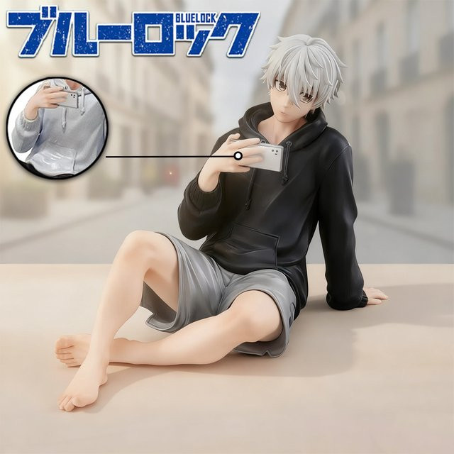 Bandai Blue Lock Nagi Seishiro Actionfigur, 9cm, Kunststoff - Bild 1