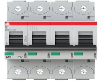 ABB S804C-C50 Leitungsschutzschalter 50A 400V Grau - Bild 1