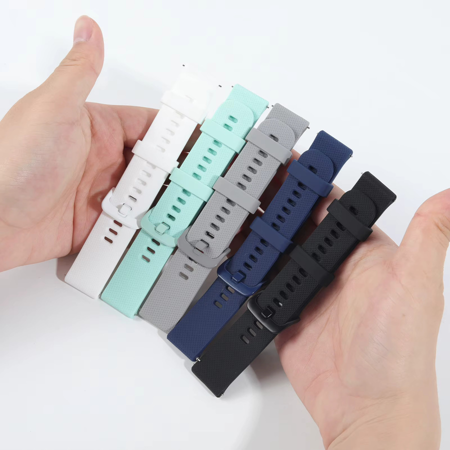 LCAPLE Uhrenarmband Silikon, Bunt, Unisex - Bild 1
