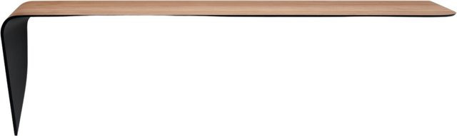MDF Italia Mamba Light Wandregal aus Eschenholz in Braun, B: 134 cm, H: 44 cm, T: 40 cm - Bild 1