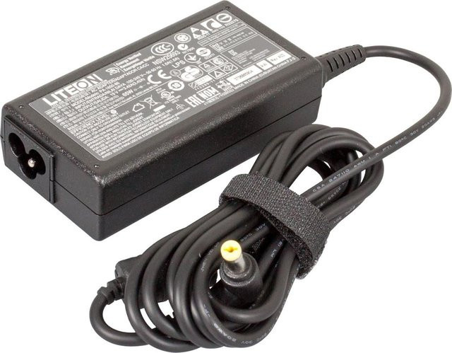 Acer Netzteil AC Adapter 65W mit Barrel-Stecker in Schwarz (AP.0650A.004) - Bild 1