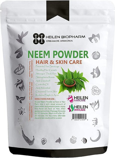 Heilen Biopharm Nimes Pudermaske mit Neempulver, 100 g, Unisex - Bild 1