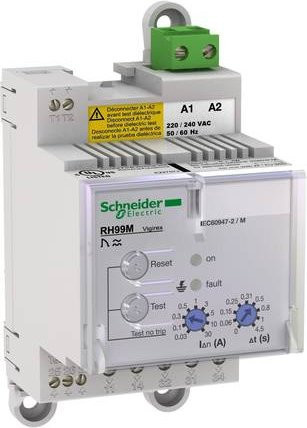 Schneider Electric RCD Schutzrelais in Weiß - Bild 1
