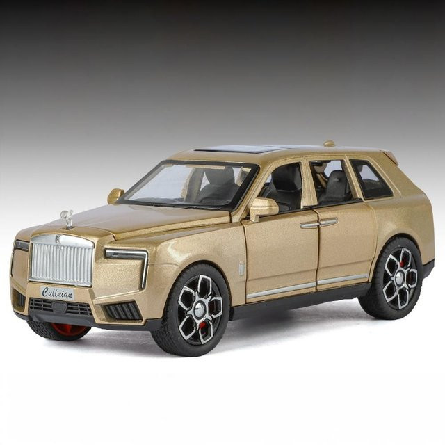 Linyi toy car Rolls Royce Cullinan Luxus-SUV, Automodell, 1:32, Metall, ab 18 Jahre - Bild 1