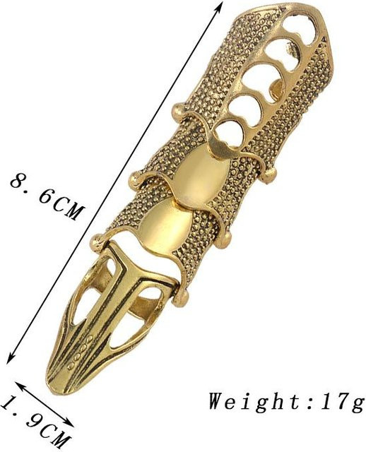 Ring Messing, Gold, Unisex - Bild 1