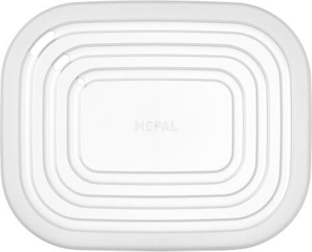 Mepal Mikrowellen-Abdeckung Cirqula rechteckig transparent - Bild 1