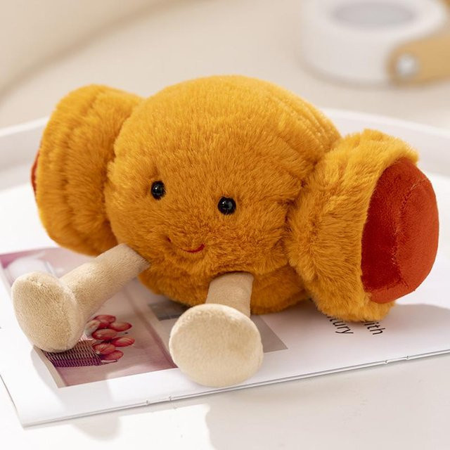 Kidsly Brot Lebensmittel Serie Plüschtier, ab 14 Jahren - Bild 1