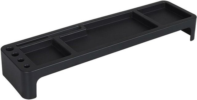 Wosawe Outdoor Sports Multifunktionales Aufbewahrungsregal mit Mehrfachgitter in Schwarz - Bild 1