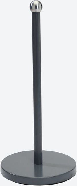 NKD Küchenrollenhalter freistehend aus Metall und Kunststoff in Grau oder Weiß, B/T/H: 15 x 15 x 34 cm - Bild 1