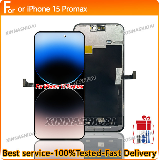 Incell LCD-Display und Touchscreen Ersatzteil für iPhone 15 Pro Max in Schwarz - Bild 1