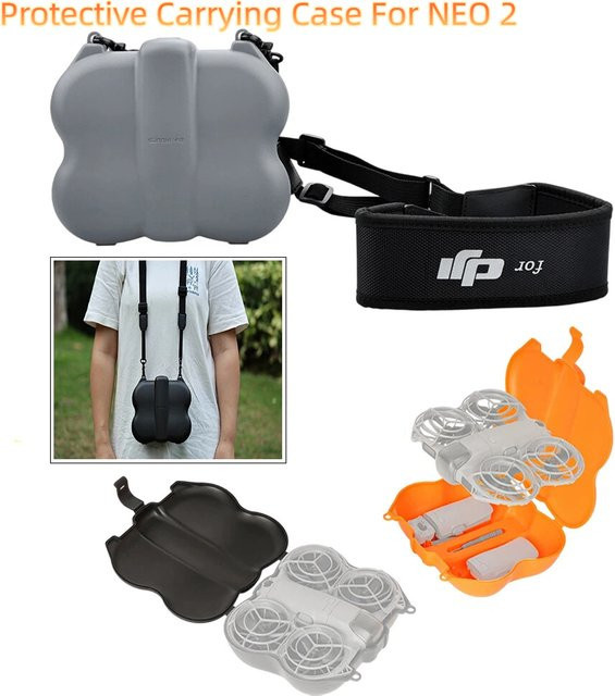 Stoßfester Aufbewahrungskoffer und Batterietasche für DJI Neo 2 Drohne - Bild 1
