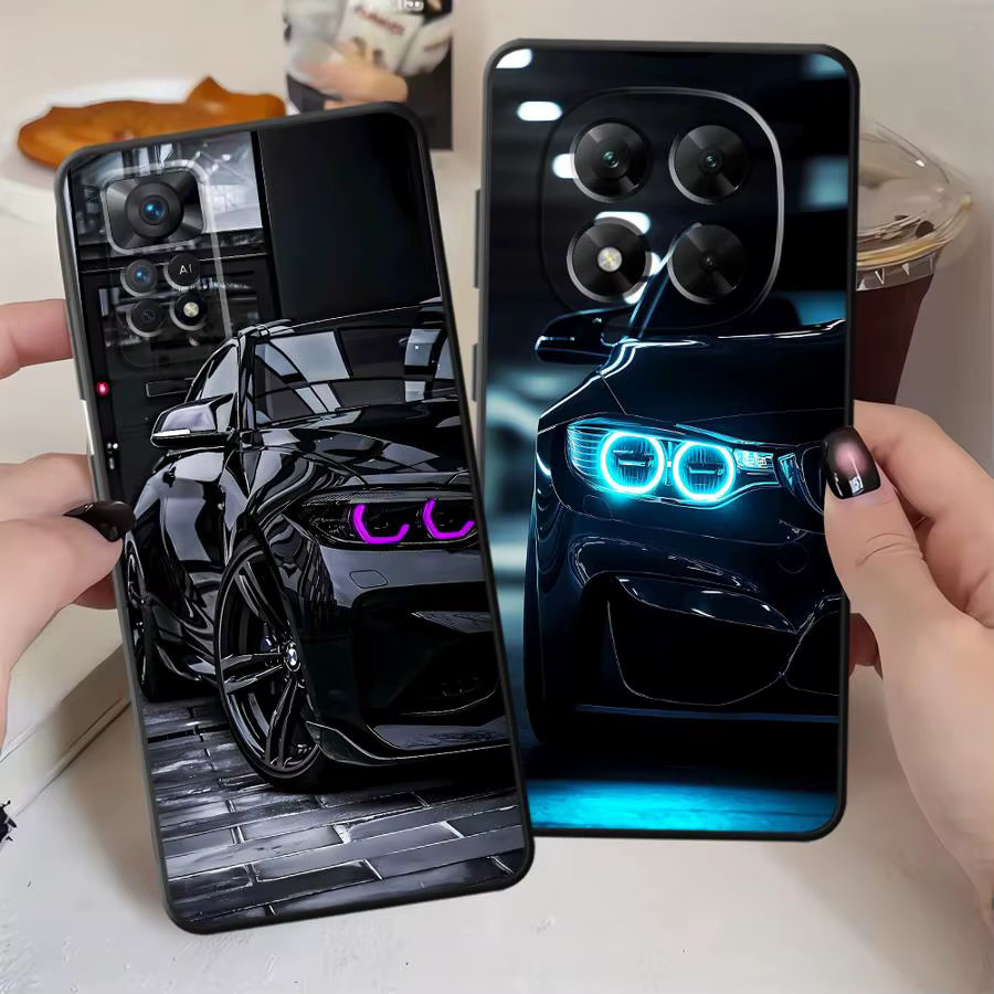 Handyhülle mit Auto-Design für Xiaomi Redmi Note Serie in Schwarz und Multicolour - Bild 2