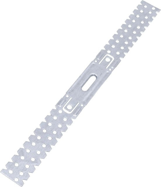 Protektor Direktabhänger Flach für CD Profil 60/27 aus Stahl in Silber, B: 125 mm, H: 100 mm - Bild 1