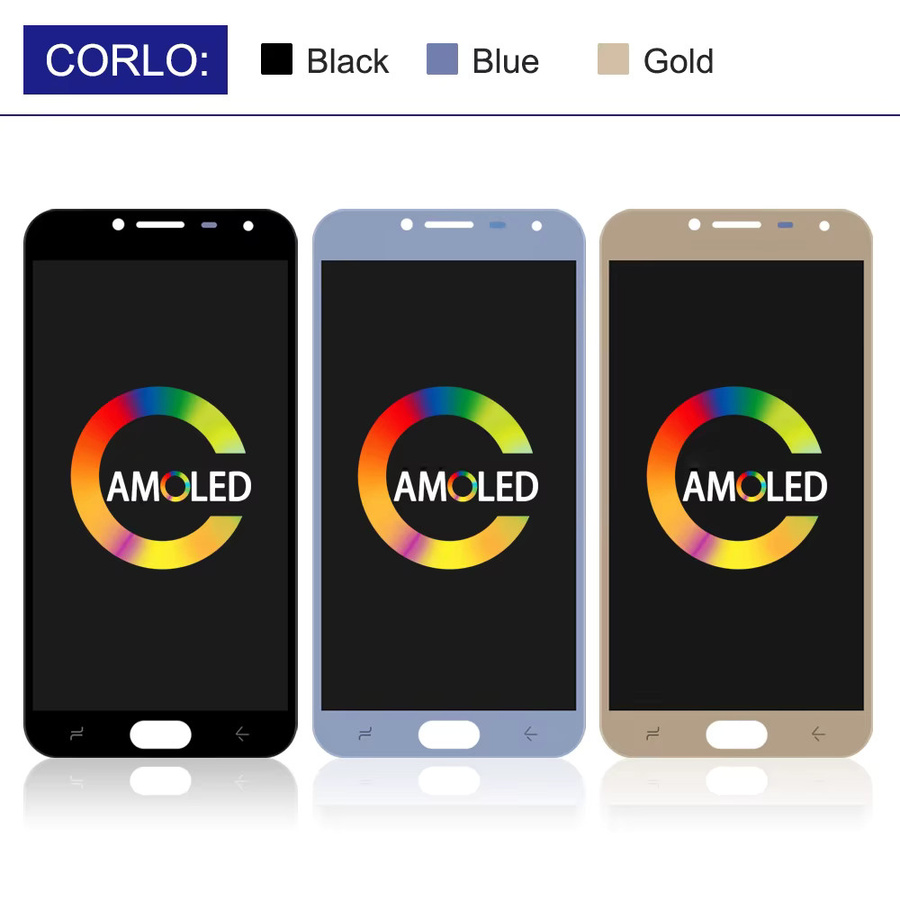 Samsung AMOLED Display mit Touchscreen Digitizer Montage Ersatz für J4 J400 J400F J400G/DS in Schwarz, 5,5 Zoll - Bild 5