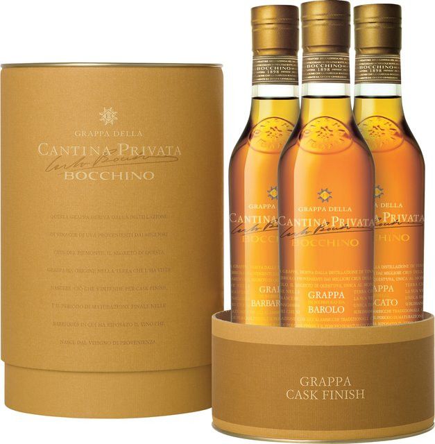Cantina Privata Bocchino Grappa Barolo Cask Finish, Italien, 42% vol, 0,6 l - Bild 1