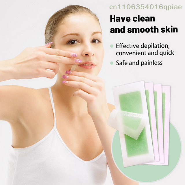 Sommer4 Wachsstreifen für Gesicht und Lippen, 12/24 Stück, Unisex - Bild 1