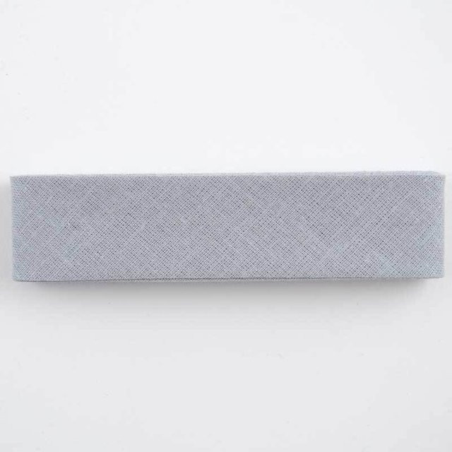 Gütermann Schrägband aus Baumwolle in Grau, Breite: 3 cm, Länge: 3 m - Bild 1