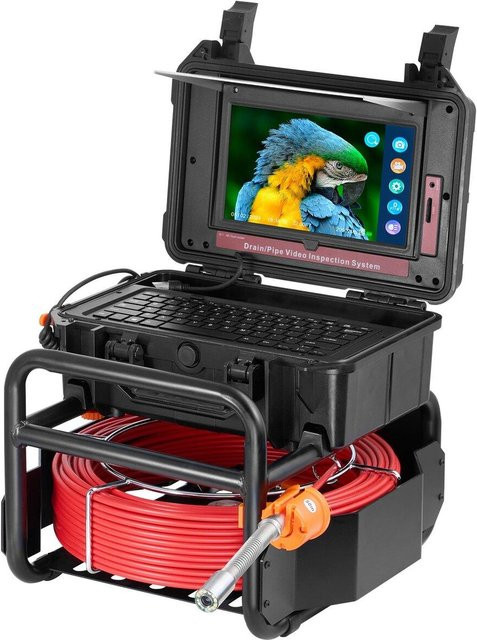 Buying Solutions MB Kanalinspektionskamera mit 50m Kabel und 10,1 Zoll Touchscreen in Schwarz - Bild 1