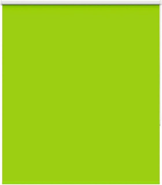 vidaXL Verdunkelungsrollo aus Polyester in Grün, Breite: 125 cm, Höhe: 130 cm - Bild 1