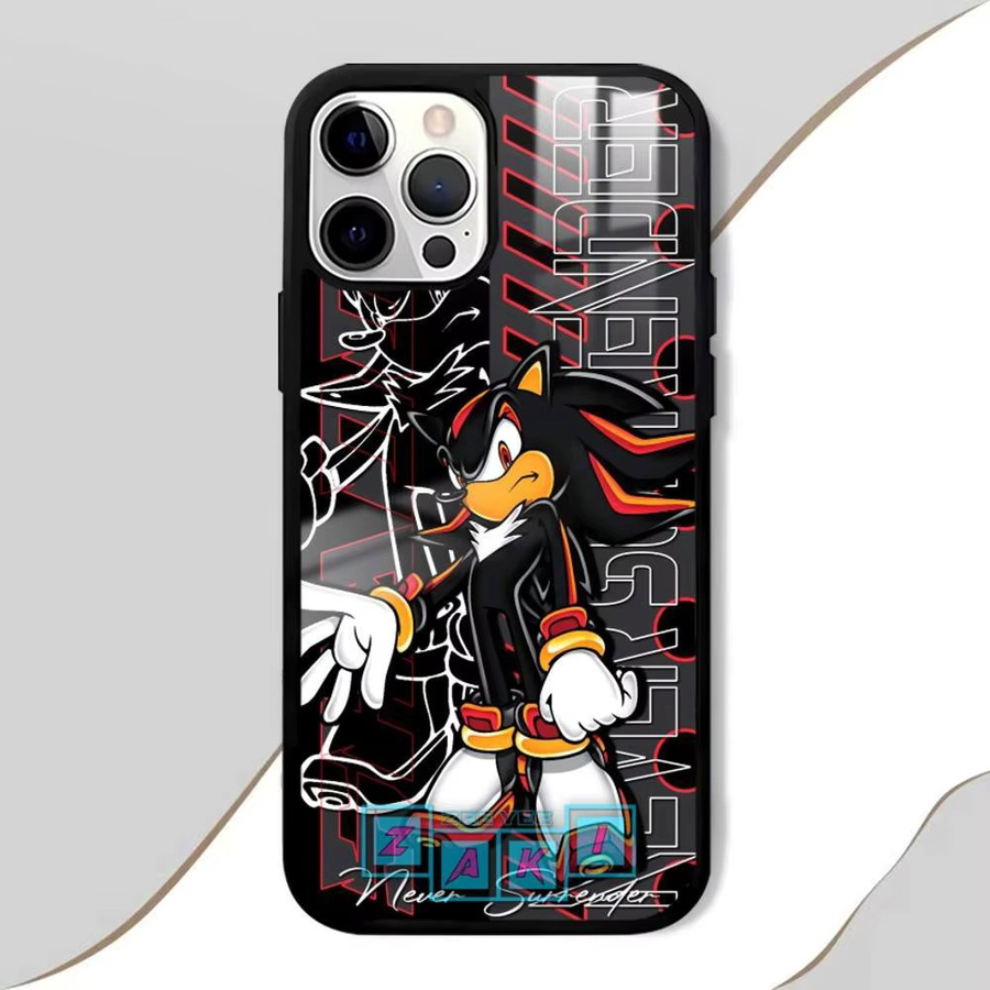 S-Sonics Anime Handyhülle mit Mirror Surface für iPhone 16 15 14 13 12 11 Pro Max Plus Mini in Multicolour - Bild 6