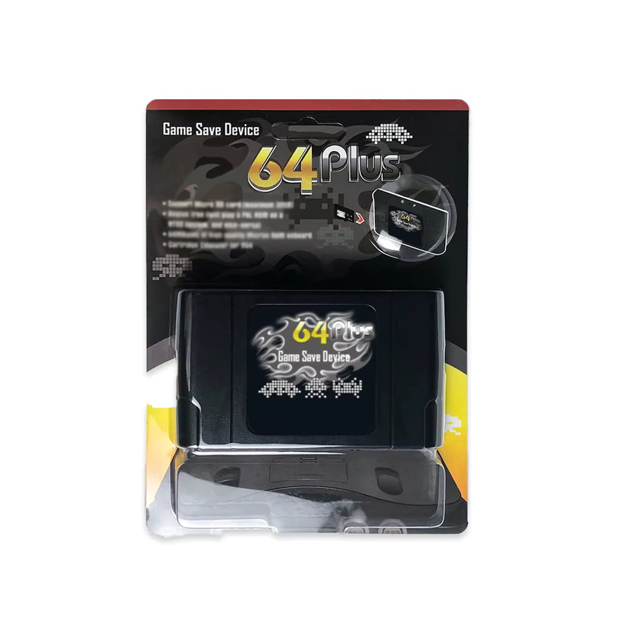 EVERDRIVE ED64 Plus 340-in-1 Spielkarte für N64 Videospielkonsole, Schwarz, NTSC und PAL kompatibel - Bild 6