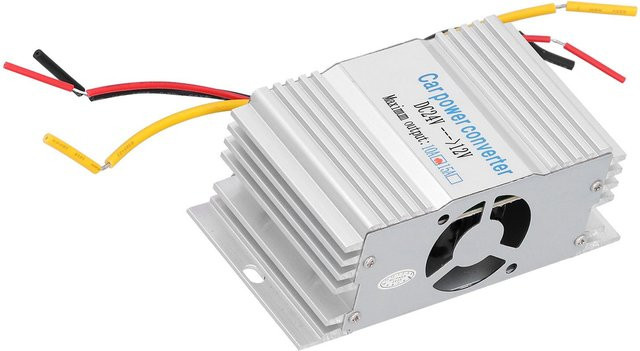 Kkmoon Spannungsregler DC24V auf 12V 10A in Weiß für Auto, Marine, Solar und Windenergie - Bild 1
