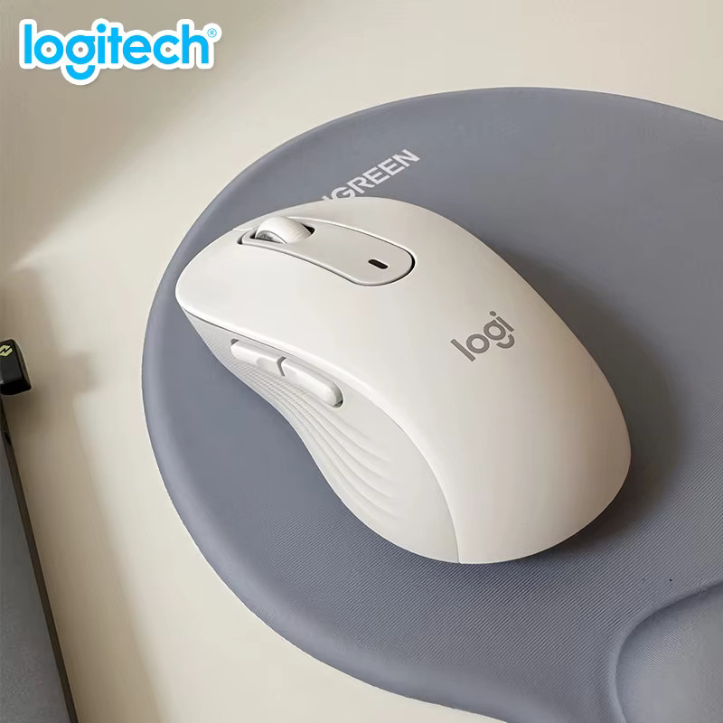 Logitech Signature M650 Drahtlose Bluetooth-Maus in Schwarz oder Weiß mit geräuschloser Klickfunktion und Dual-Modus für Notebook und Tablet - Bild 2