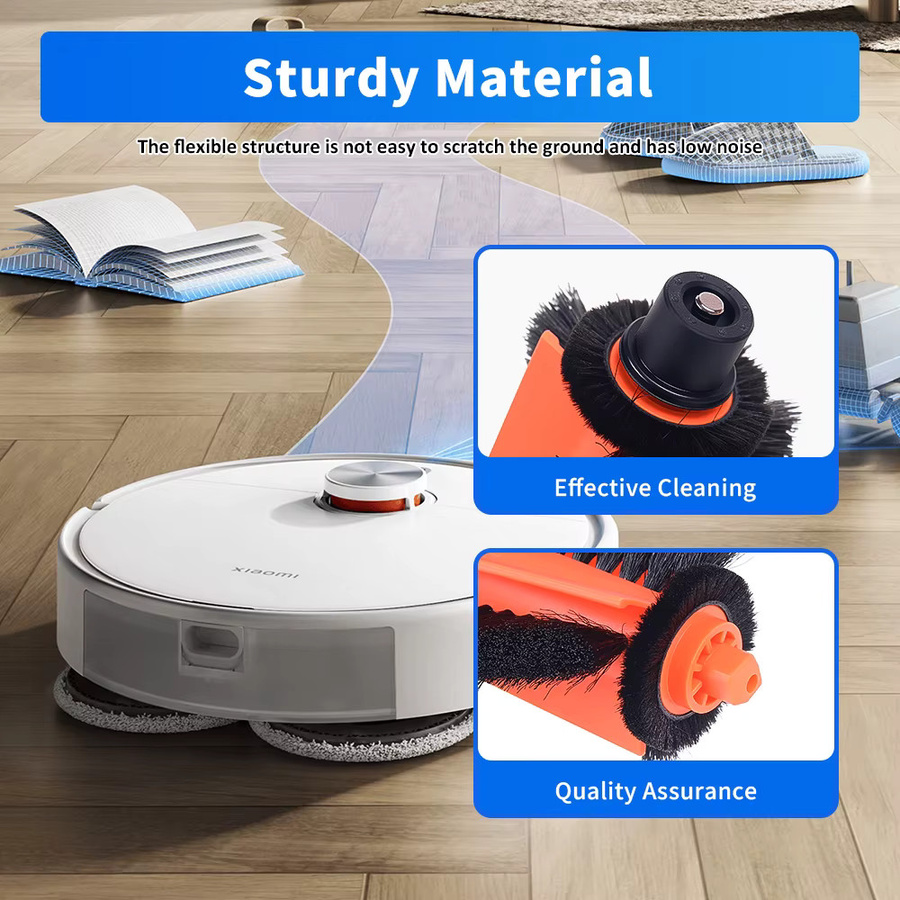 WINDNINJA Ersatz-Hauptbürste für Xiaomi Mijia 5C und OV42CN Roboter-Staubsauger - Bild 3