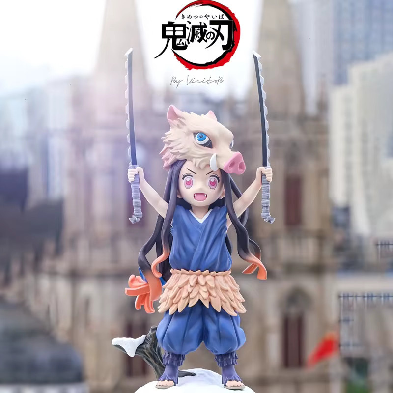 Bandai Dämon Slayer Kamado Nezuko Cos Hashibira Inosuke, Action Figure, 20cm - Bild 2