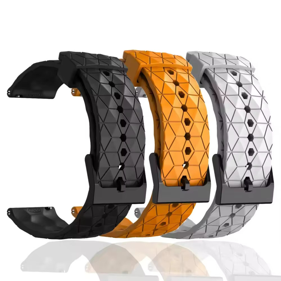 Uhrenarmband Silikon, 20 mm, 22 mm, Unisex - Bild 3