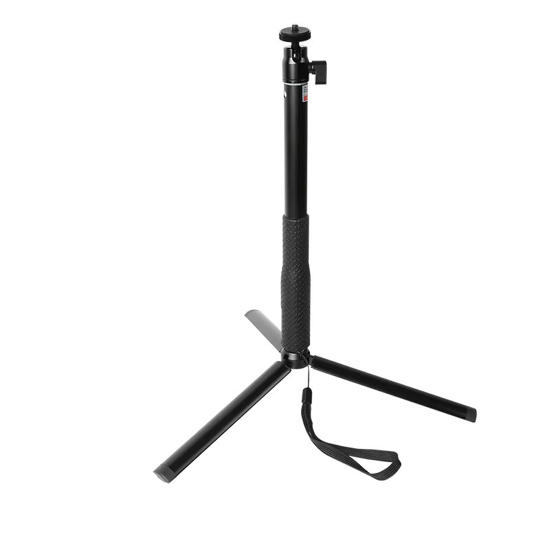 DJI Osmo Pocket 3 Metall-Gimbal-Halter mit Selfie-Stick, Stativ und Handy-Clip in Schwarz - Bild 2
