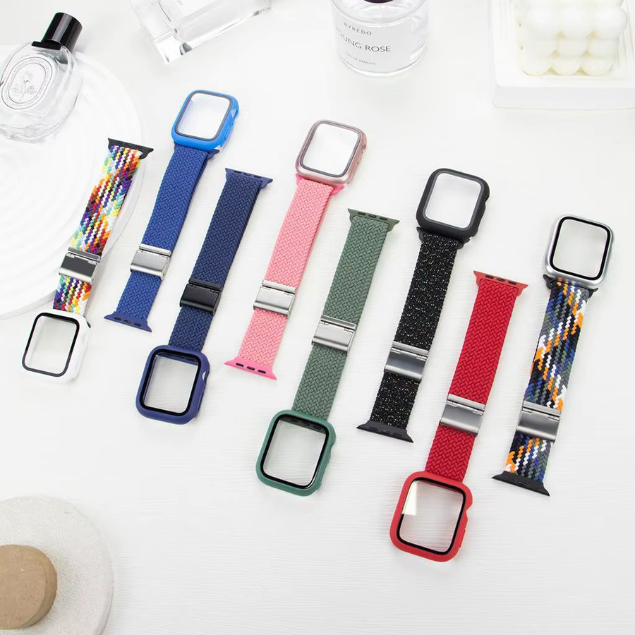 FancyWrist Uhrenarmband Nylon, elastisch geflochten, Bunt, Unisex - Bild 1