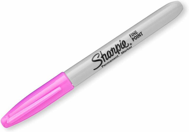 Sharpie Permanentmarker Fine mit 0,9 mm Spitze in Pink - Bild 1