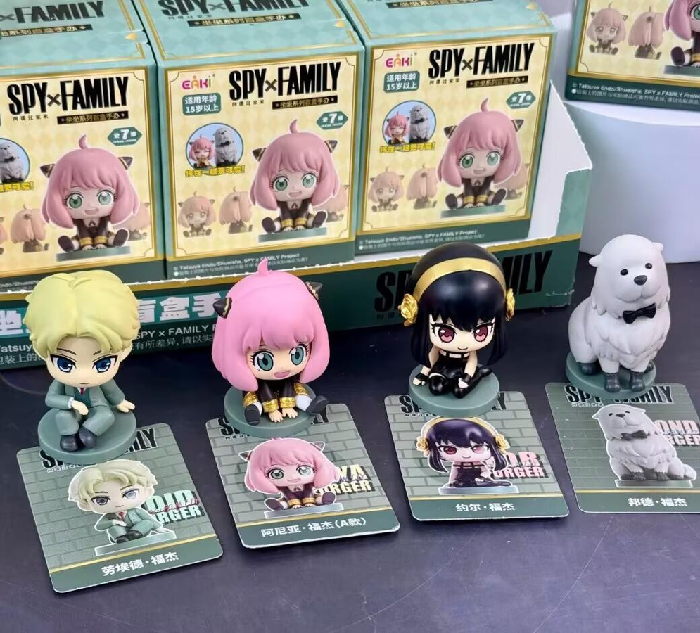 SPY×FAMILY Anime Charakter Plüschfigur Discover Intime Multicolor Kinderspielzeug und Sammlerstück - Bild 3