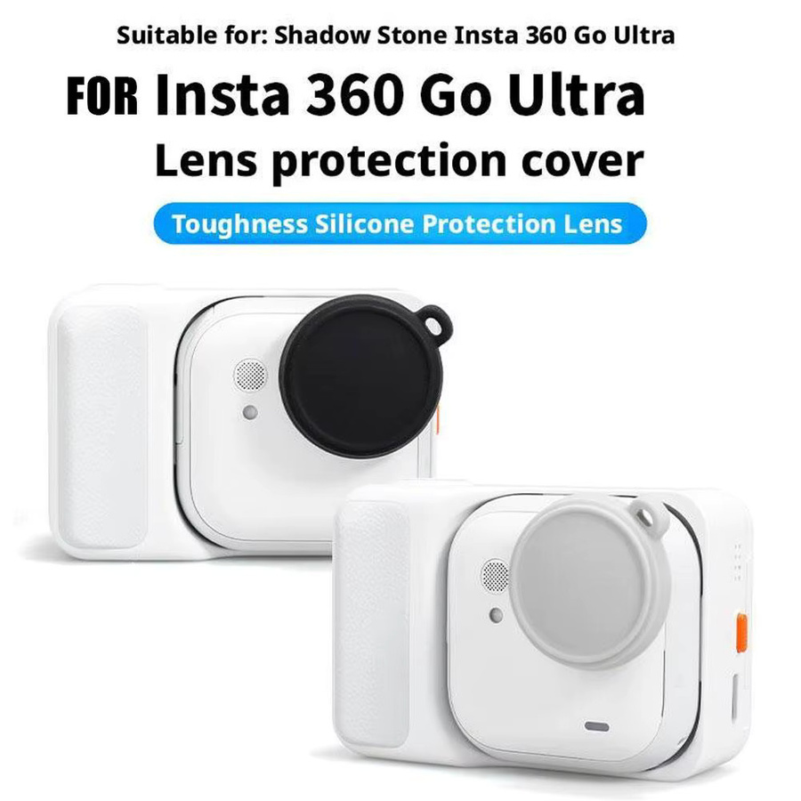 Insta360 Schutzhülle aus Silikon für die GOPro/Insta360 GO Serie als Objektivabdeckung und Anti-Sturz Kamera-Zubehör - Bild 2