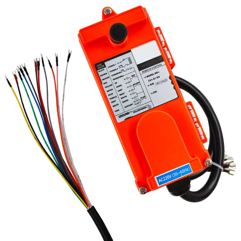 CNMAWAY Industrielles Fernbedienung Schalter Set mit 2 Sendern und 1 Empfänger für AC220V 380V 110V sowie DC 12V 24V 36V Steuerung - Bild 3