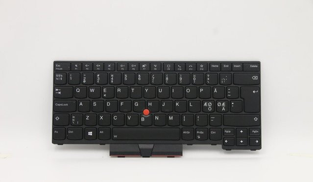 Lenovo Notebook-Ersatzteil Tastatur in Schwarz mit Nordic-Layout (5N20W67794) - Bild 1