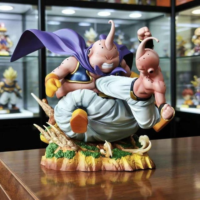Bandai Dragon Ball Anime-Szenen-Statue Buu-Kampf Garage-Kit Action-Charaktermodell in Multicolor - Bild 1