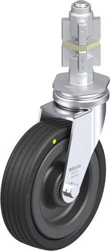Blickle Lenkrolle LRA-VPA 100K-EL-E04 in Schwarz und Grau mit 100 mm Rad-Durchmesser und einer Tragfähigkeit von 70 kg - Bild 1